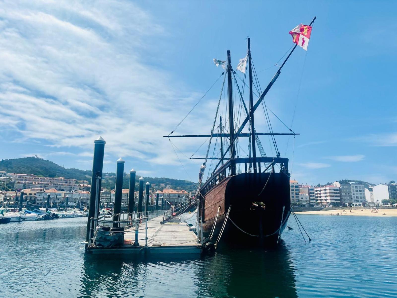Holibai, Amodino, Agradable Y Hogareno Apto Con Parking, Baiona Exteriör bild