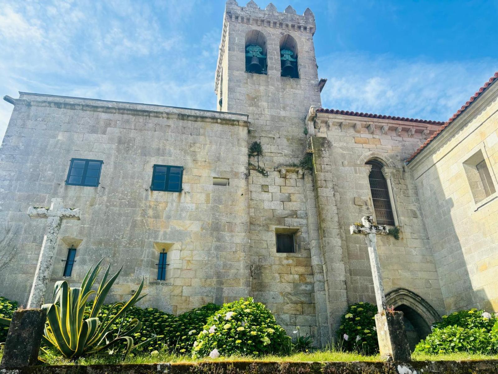 Holibai, Amodino, Agradable Y Hogareno Apto Con Parking, Baiona Exteriör bild